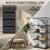 Verdego Kommode mit 4 Stoffschubladen, 40x26x88cm Produktbild-Vorschau 4