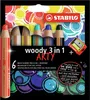 Buntstift, Wasserfarbe & Wachsmalkreide - STABILO woody 3 Produktbild-Vorschau 12
