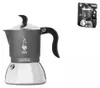 BIALETTI Caffettiera Fiammetta Induction Antracite 2 Tazze Anteprima dell’immagine prodotto 2