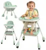 Chaise haute 3 en 1 - Chaise pour enfant verte - Chaise Voir les images du produit 1