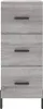 Highboard Grau Sonoma 34,5x34x180 cm Holzwerkstoff Produktbild-Vorschau 6