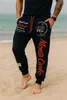 Herren Jogginghose | Monte Carlo 592  Schwarz/Rot L Produktbild-Vorschau 8