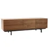 Miliboo - Design-TV-Möbel Vintage geschlossen Nussbaum Produktbild-Vorschau 3