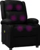 vidaXL Massagesessel Schwarz Kunstleder Produktbild-Vorschau 4
