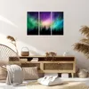 Bild auf Leinwand - Leinwandbild - Aurora Polar Nacht - Produktbild-Vorschau 7