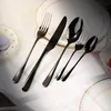 Besteck Set Schwarz, Besteck Set 6 Personen, 30-teilig Produktbild-Vorschau 2