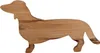 Articles ménagers en bois Cuisine Décor Chien en forme de Voir les images du produit 1