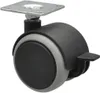 Set di 8 ruote per mobili WAGNER SOFT - Ø 40 mm, piastra Anteprima dell’immagine prodotto 6