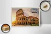 Holzschild Reise Rom Italien Kolosseum Architektur 18x12 cm Produktbild-Vorschau 2