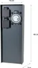 Grafner® Edelstahl Steckdosensäule mit Timer 2 Produktbild-Vorschau 3