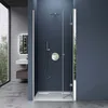 A modern bathroom with a shower enclosure. Produktbild-Vorschau