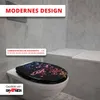 Grafner WC Sitz aus MDF stabile Qualität Colored Bubbles Produktbild-Vorschau 8