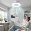 Ventilatore a soffitto da 48W con luce LED, lampada da Anteprima dell’immagine prodotto 16
