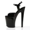 XTREME-809 Damen Sandale von Pleaser, Schwarz Glanz , EU Produktbild-Vorschau 3