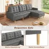 STILVORA Ecksofa mit Stauraum und wechselbarer Produktbild-Vorschau 5