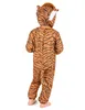 Süsser Tiger Kinderkostüm Raubkatze orange-schwarz-weiss - Produktbild-Vorschau 4