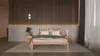 Krok Wood Massivholzbett Sofia in Buche 160x200 cm Produktbild-Vorschau 3