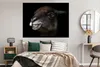 MuchoWow® Poster Alpaka - Lächeln - Schwarz 160x120 cm - Produktbild-Vorschau 4
