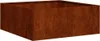 vidaXL Sadzarka Rusty 80x80x30 cm Stal odporna na warunki Podgląd zdjęcia produktu 1