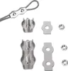 Drahtseilklemme M3, 24 Stück, 304 Edelstahl, für 3mm Produktbild-Vorschau 5