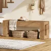120 cm Eingangsbank, Sitzbänke im Landhausstil, Schuhbank Produktbild-Vorschau 4