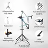 AREBOS montážní stojan na kolo s brašnou, otočný o 360°, Náhled obrázku produktu 14