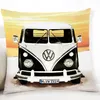 VW Volkswagen Bulli T1 Beach 40 x 40 cm vankúš k posteľnej Náhľad obrázku produktu 3