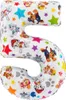 Star Folienballon Zahl 5, 66 cm Produktbild-Vorschau 1
