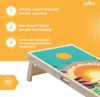 Cornhole Set – 120 x 60 cm – Wicked Wood – Hippy Design – Produktbild-Vorschau 4