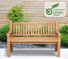 CLP Teakbank Jackson V2 Gartenbank mit Rückenlehne Produktbild-Vorschau 3