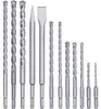 kwb by Einhell Bohrhammer-Zubehör SDS-Plus Bohr-Meissel-Set Produktbild-Vorschau 1