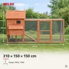 Melko kurník pro kuřata kurník pro králíky klec pro drůbež Náhled obrázku produktu 11