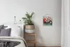 MuchoWow® Textilposter Malerei - Ölgemälde - Blumen 40x40 Produktbild-Vorschau 3