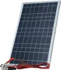 30 W DC solárny panel (12 V/18 V) s krokosvorkami, ochrana Náhľad obrázku produktu 1