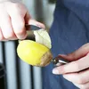 com-four® 4x Pellkartoffel-Gabel mit 3 Zinken, aus Produktbild-Vorschau 2