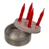 Mini-Adventskranz 4 Minikerzen mit Sockel 4,5x1cm 4fach Produktbild-Vorschau 4