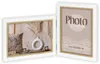 ZEP dvojitý rám Ayas dřevo bílý 2 fotografie 13x18 cm na Náhled obrázku produktu 1