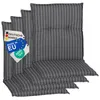 NYVI Gartenstuhl Auflagen Niedriglehner 4er Set Barcelona - Produktbild-Vorschau 1