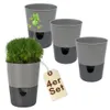 4er Set Kräutertopf Selbstbewässernd Kräutertopf Küche Produktbild-Vorschau 1