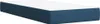 Boxspringbett mit Matratze Blau 80x200 cm Stoff Produktbild-Vorschau 11