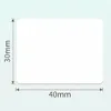 Samolepicí štítky termální nálepky Niimbot K2 K3 40x30mm Náhled obrázku produktu 4