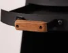 Runder Grill mit runder Stahlplatte und Rost Produktbild-Vorschau 5