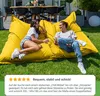 Green Bean® Sitzsack "Square" XXL 140x180cm mit 380 Liter Produktbild-Vorschau 3