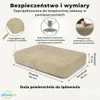 Pillows24 – Poduszka do skakania dla dzieci | 70x110x17 cm Podgląd zdjęcia produktu 5