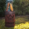 Personalisierte Feuertonne aus massivem Stahl mit deinem Produktbild-Vorschau 11