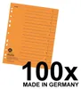 Falken A4 - Trennelement - orange (Packung mit Produktbild-Vorschau 5