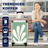 MuchoWow® Koffer Handgepäck Trolley Rollkoffer Kleine Produktbild-Vorschau 2