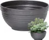 Grafit-Blumentopf mit einem Durchmesser von 30 cm Produktbild-Vorschau 2