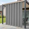 Outdoor Vorhang Wetterfest mit Ösen B254xH274CM, Produktbild-Vorschau 1