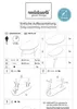 Assembly instructions for a coffee table. Voir les images du produit